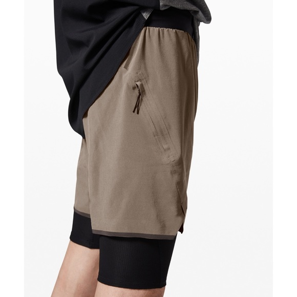 🍋Lululemon Diffract Run Short*Lined🍋 - Picture 2 of 8